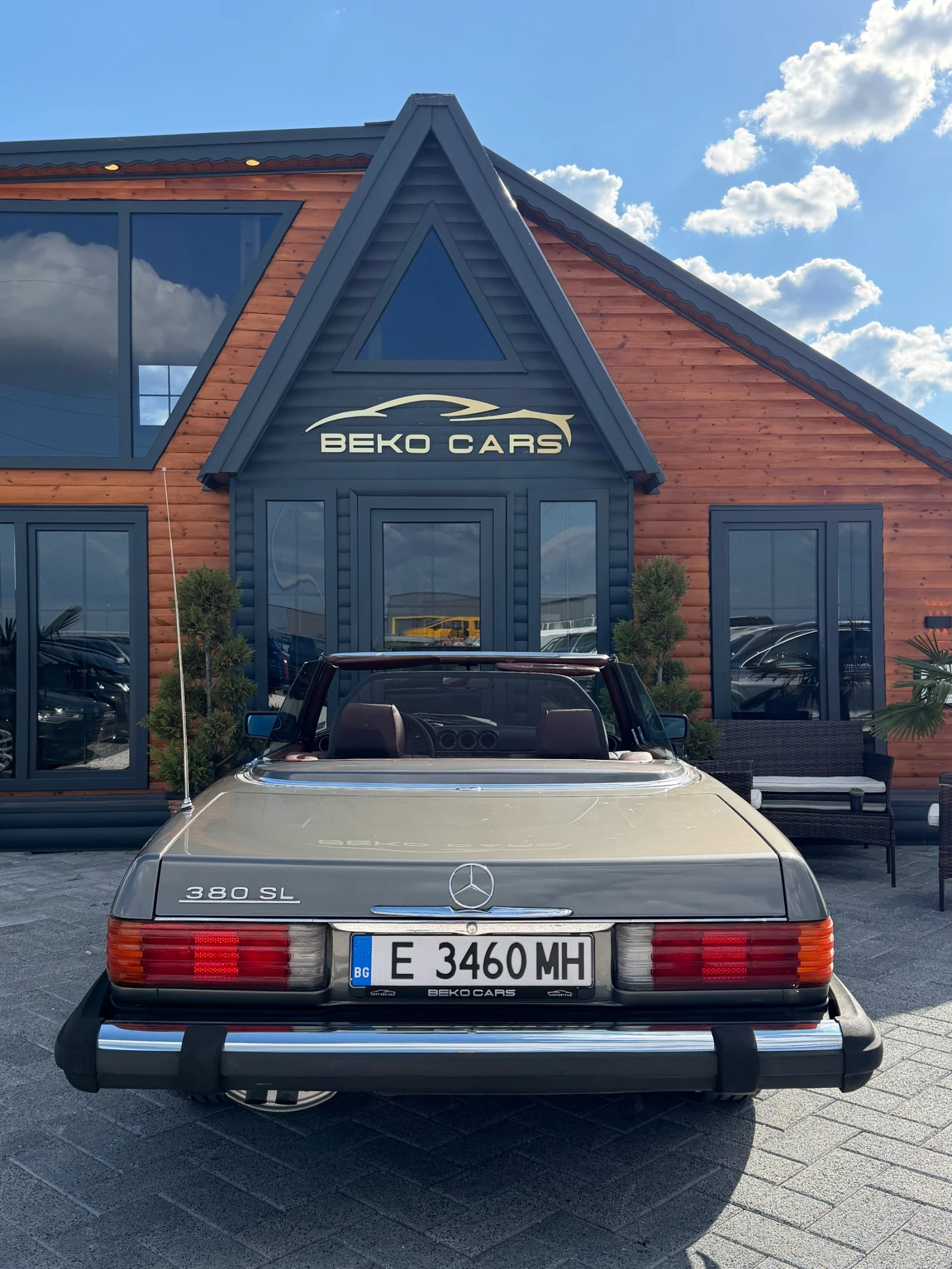 Mercedes-Benz SL Sl380/V8 без аналог!, снимка 7 - Автомобили и джипове - 54372033