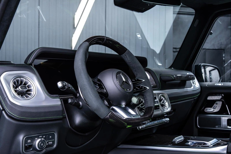 Mercedes-Benz G 63 AMG G800 BRABUS WIDESTAR/FACELIFT/FULL CARBON/MAGNO/, снимка 11 - Автомобили и джипове - 53258705