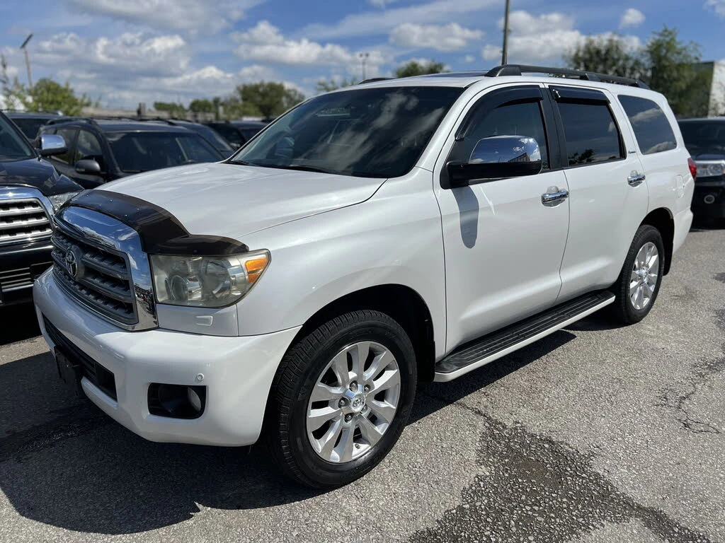 Toyota Sequoia 5.7* V8* PLATINUM* ПОДГРЕВ* ОБДУХВАНЕ* КАМЕРА* JBL