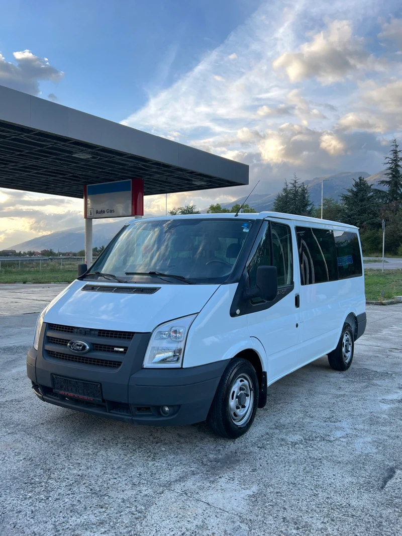 Ford Transit 2.0 TDCI Facelift Климатик 9 Места 159 000 КМ !!!, снимка 3 - Бусове и автобуси - 47316803