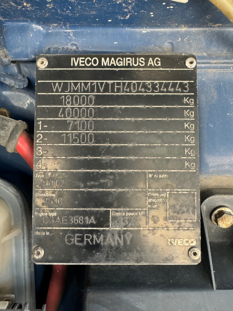Iveco Stralis 450 Е5 Мега Автоматик+ Интардер, снимка 16 - Камиони - 46438527