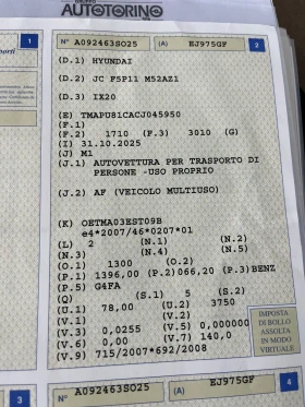 Hyundai Ix20 1.4i 90кс бензин, снимка 16