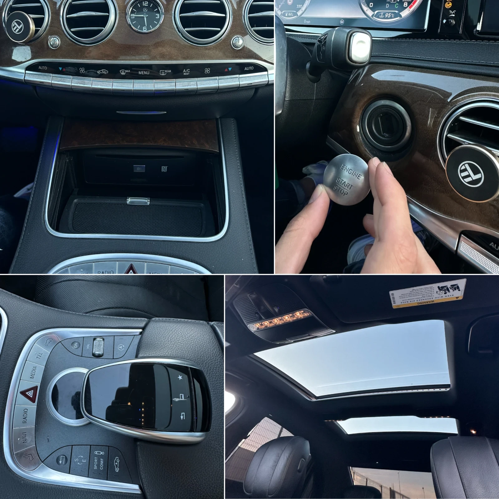 Mercedes-Benz S 550  AMG, LONG, 4MATIC | Mobile.bg � ����������� 11