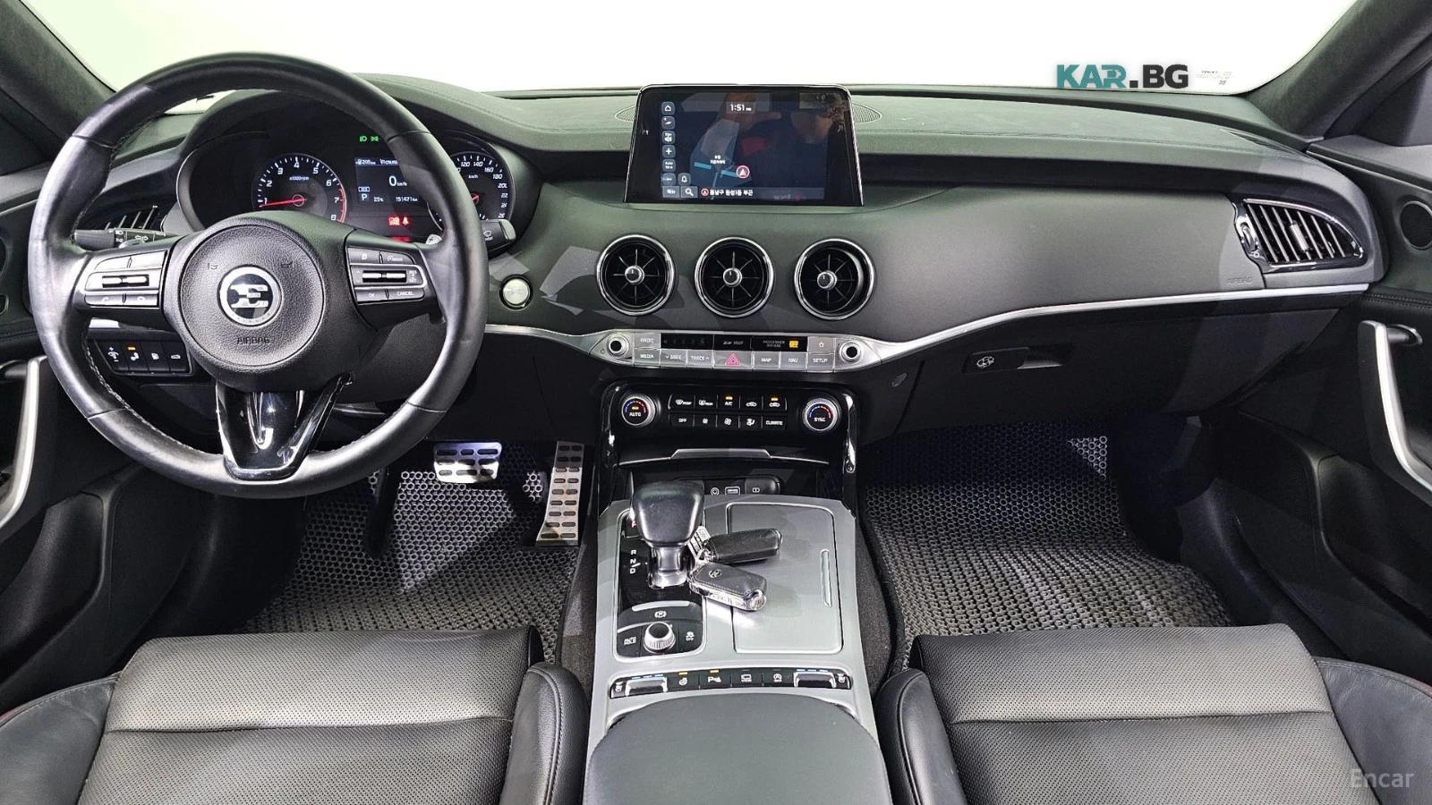 Kia Stinger 2.0 Turbo AWD Platinum* ОБДУХ* НАВИ* КАМЕРА, снимка 6 - Автомобили и джипове - 56138271