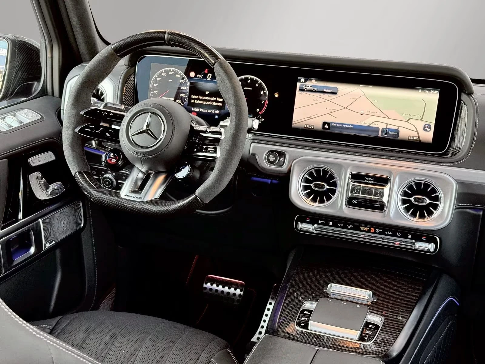 Mercedes-Benz G 63 AMG /FACELIFT/FULL CARBON/SUPERIOR/PERFORMANCE/BURM/, снимка 12 - Автомобили и джипове - 54039109