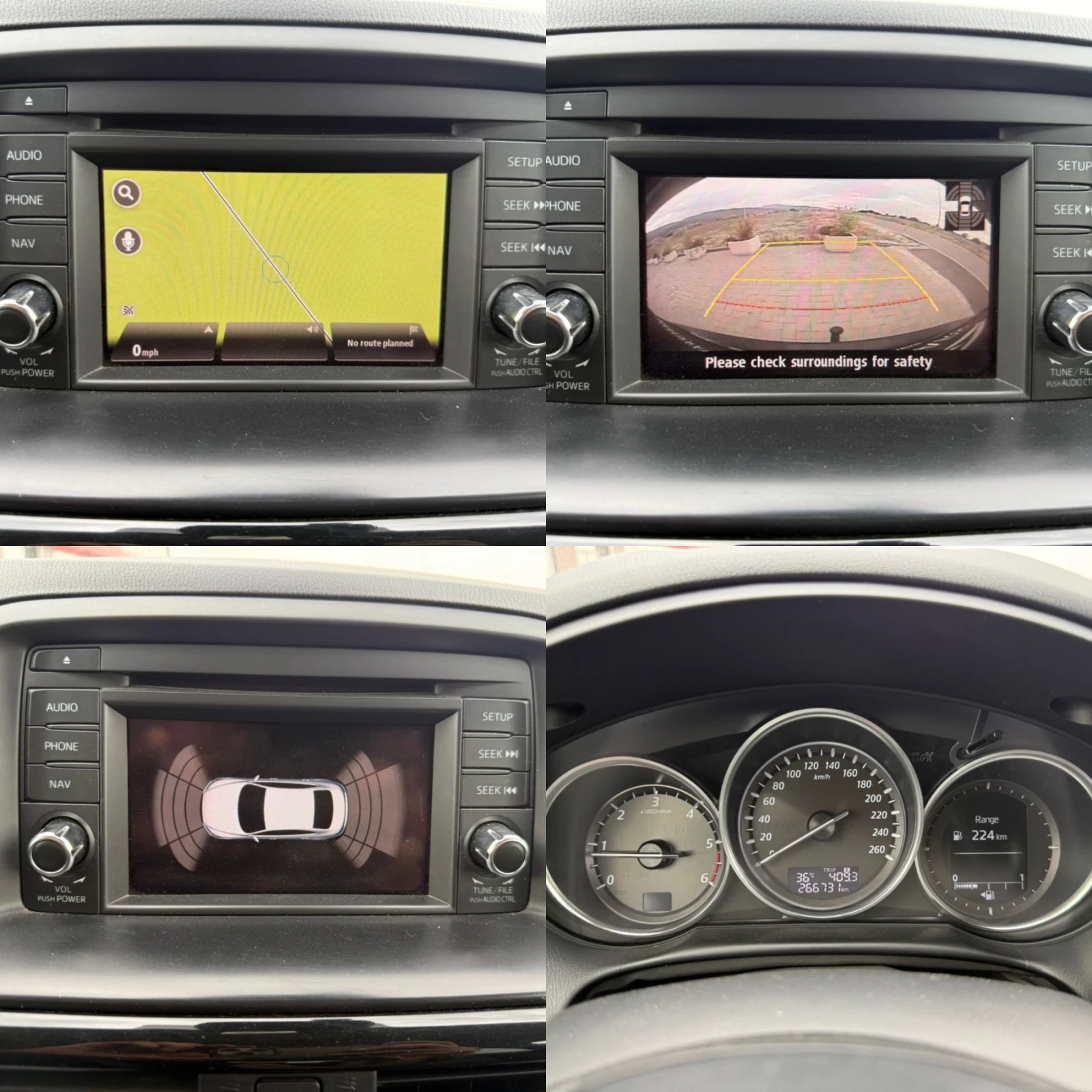 Mazda CX-5 2.2D SKYACTIV FULL /4X4 / KOJA / NAVI / DISTRONIC  | Mobile.bg � ����������� 15