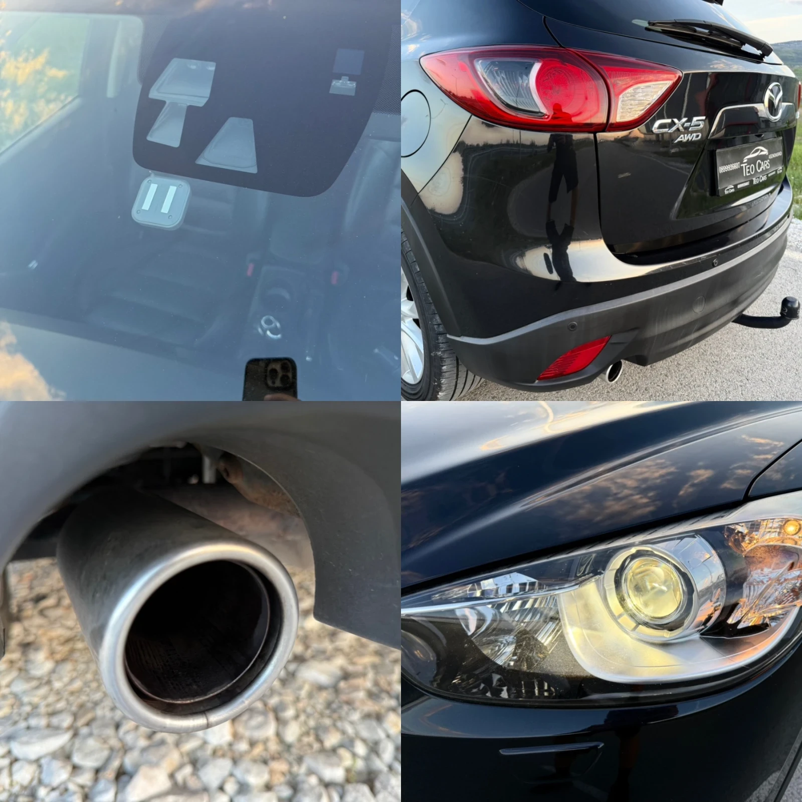 Mazda CX-5 2.2D SKYACTIV FULL /4X4 / KOJA / NAVI / DISTRONIC , снимка 17 - Автомобили и джипове - 54352093