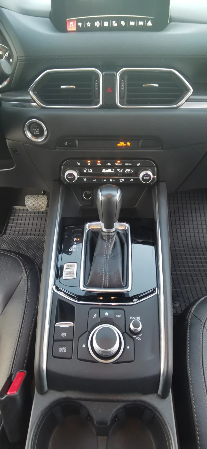 Mazda CX-5 2.5 Turbo Grand Tauring 2020год, снимка 15 - Автомобили и джипове - 55974510