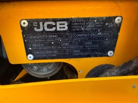 Багер JCB 8025 ZTS 2023г. 900м., снимка 8