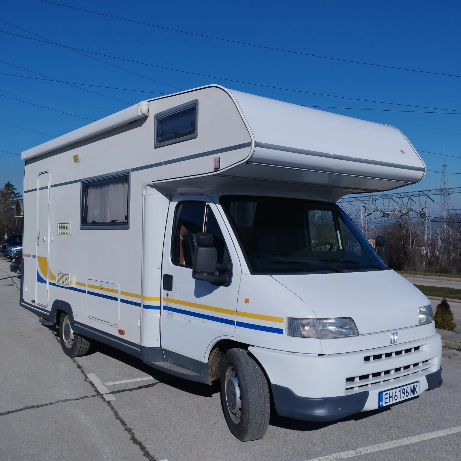 Кемпер Euramobil ФИАТ ДУКАТО 2, 8 ТДИ 122 К.С.