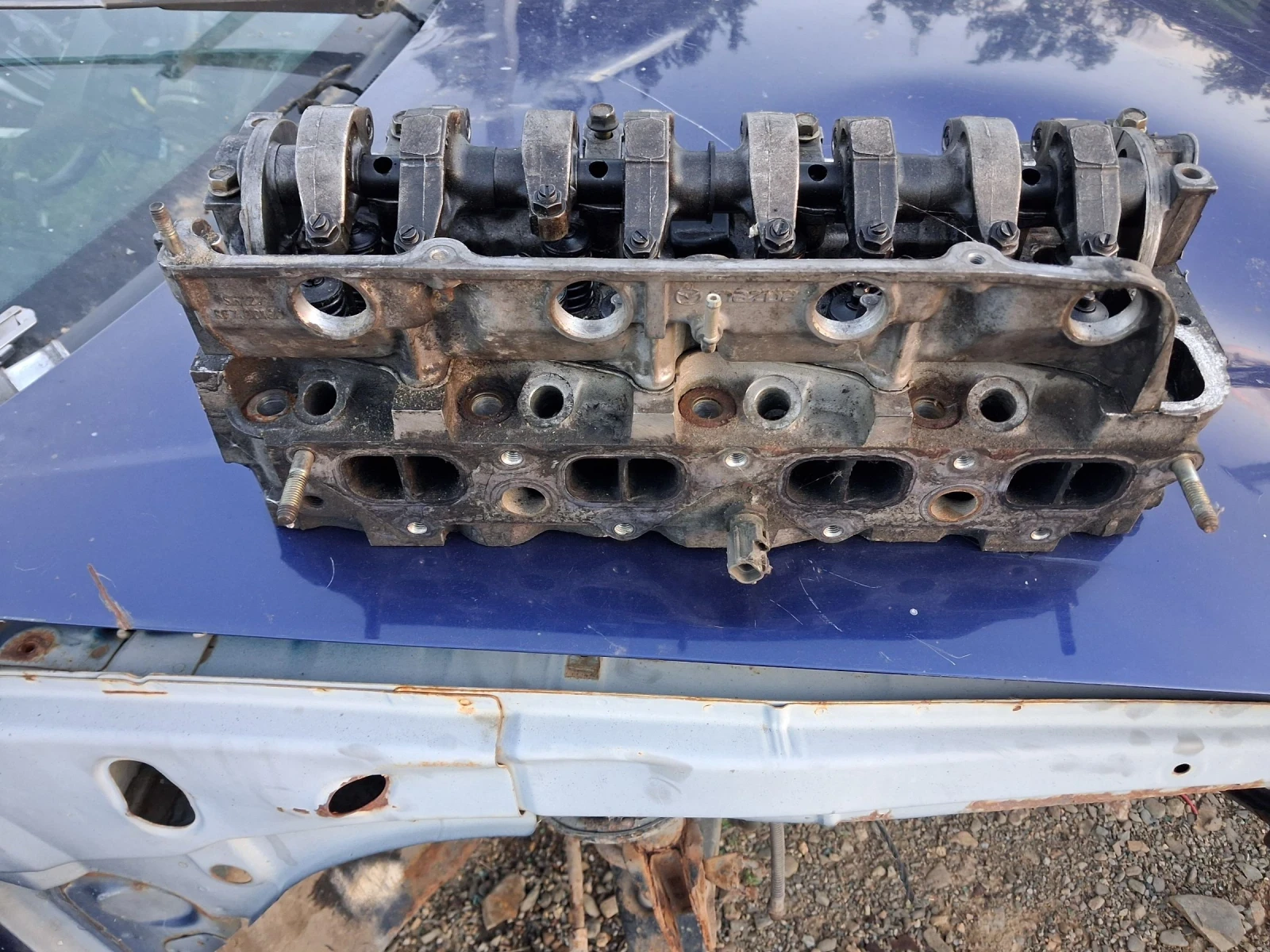 Глава за Мазда 2000 дизел код на мотора MZR-CD (RF turbo), снимка 5 - Части - 54704259