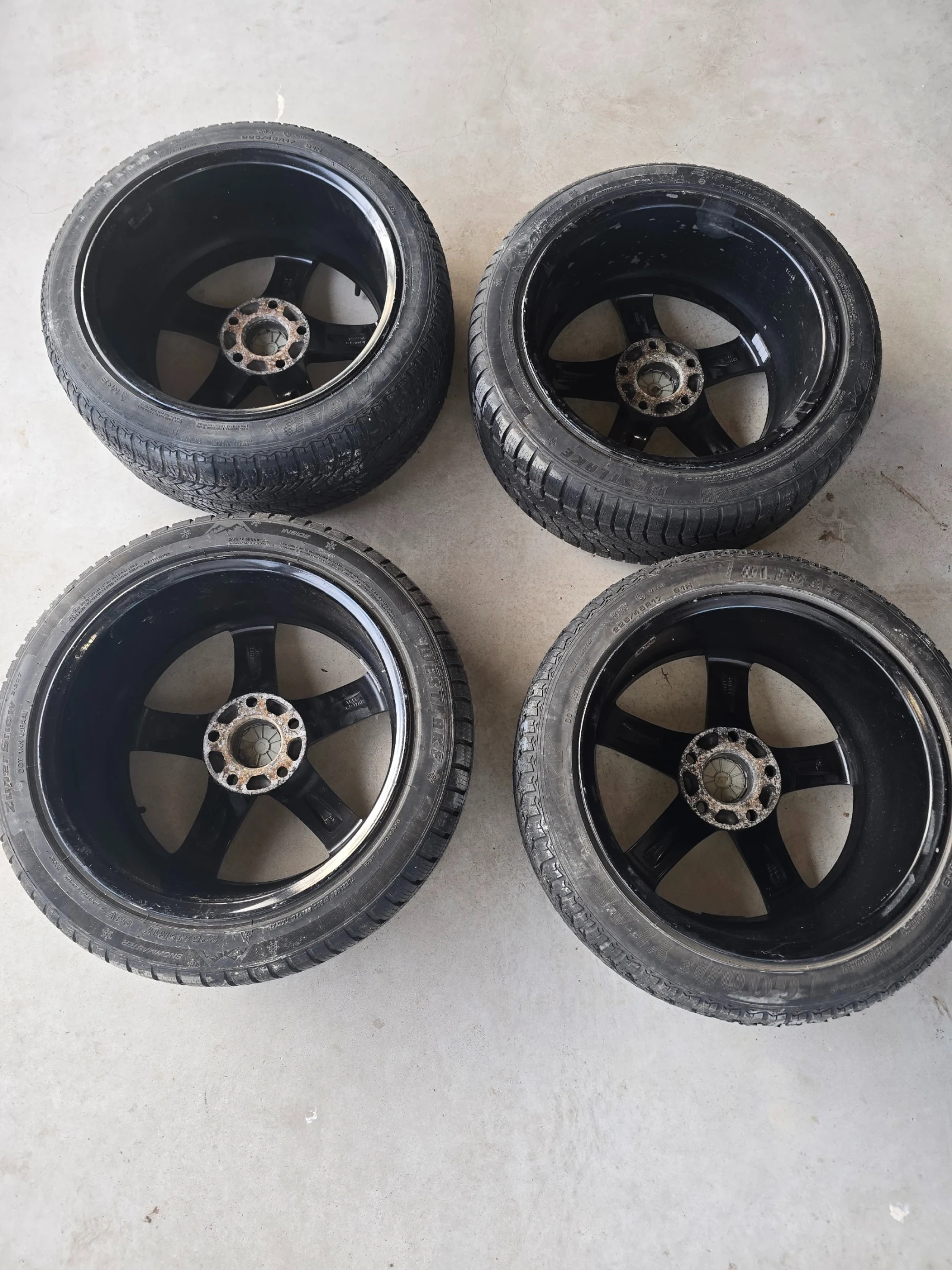 Гуми с джанти Други 225/45R17, снимка 4 - Гуми и джанти - 53803772
