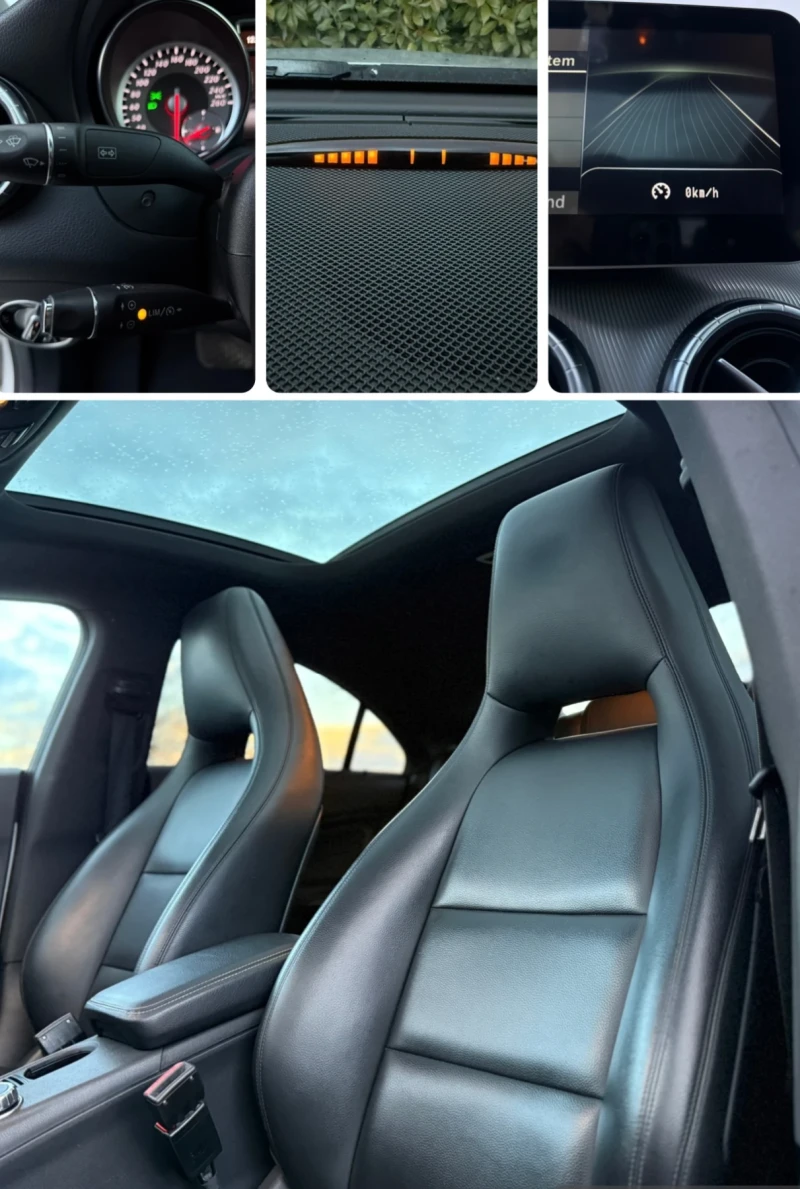 Mercedes-Benz CLA 200 156кс. /Park assist/ 7G/ ПОДГРЕВ/ ПАНОРАМА/ КОЖА/ , снимка 14 - Автомобили и джипове - 53395727