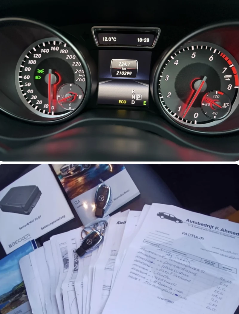 Mercedes-Benz CLA 200 156кс. /Park assist/ 7G/ ПОДГРЕВ/ ПАНОРАМА/ КОЖА/ , снимка 17 - Автомобили и джипове - 53395727