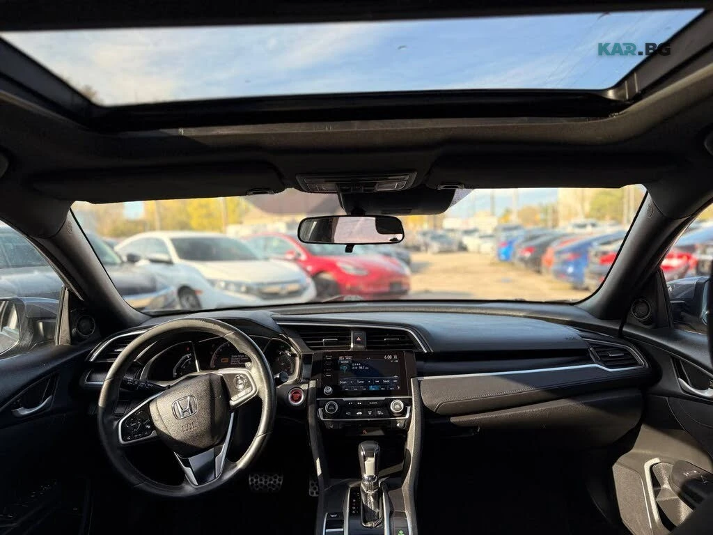Honda Civic * SPORT * PANO * Автокредит * (Цена до България), снимка 13 - Автомобили и джипове - 55265565