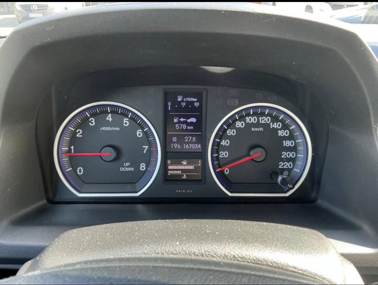 Honda Cr-v 2.0Бензин-Уникат-1 собственик, снимка 12 - Автомобили и джипове - 55401119