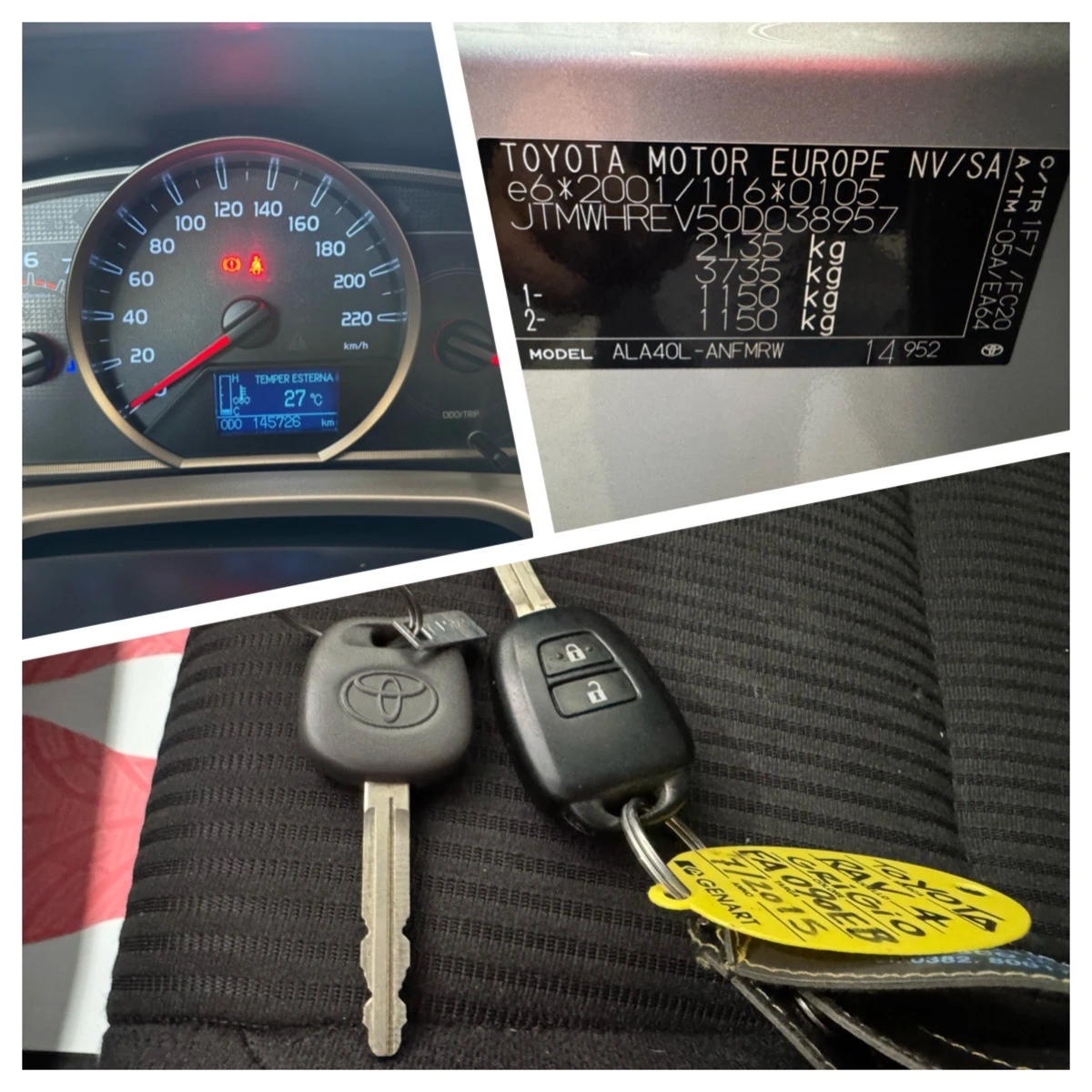 Toyota Rav4 2.0 D4D , снимка 13 - Автомобили и джипове - 55610572