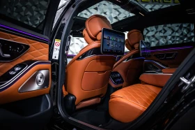 Mercedes-Benz S 580 L 4M AMG* Night* Pano* Burm4d, снимка 13