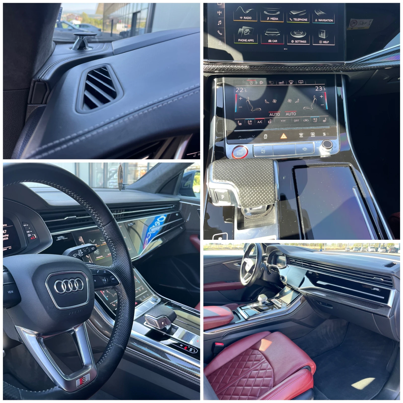 Audi SQ8, снимка 6 - Автомобили и джипове - 56003069