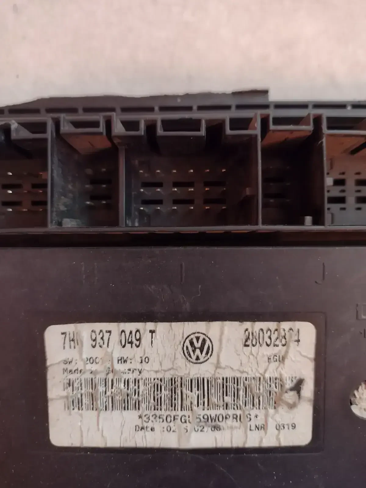 7H0937049T 7H0 937 049 T  BCM    VW TRANSPORTER T5 2,5 TDI  DELPHI 28032864 | Mobile.bg   2