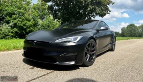 Tesla Model S PLAID/1020HP/AWD/PANO/MATT FOIL/762, снимка 1