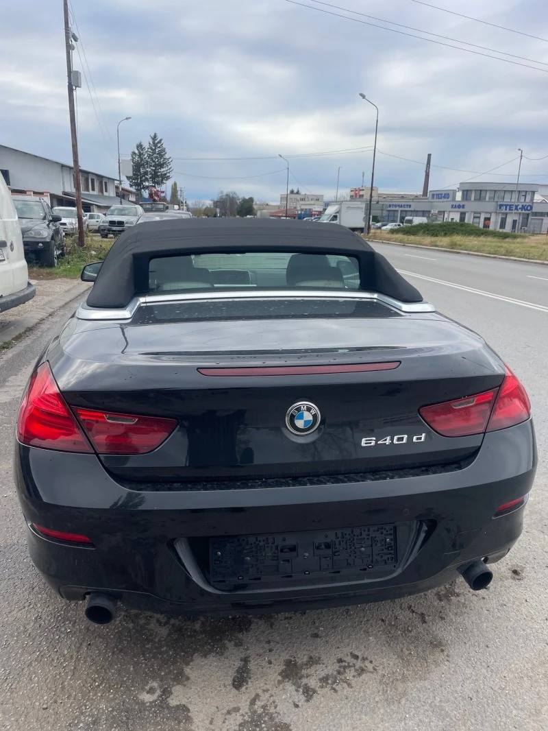 BMW 640 d Cabrio, снимка 4 - Автомобили и джипове - 43008564