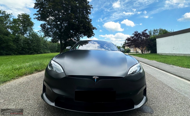 Tesla Model S PLAID/1020HP/AWD/PANO/MATT FOIL/762, снимка 5 - Автомобили и джипове - 46363301