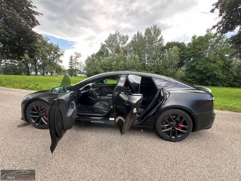 Tesla Model S PLAID/1020HP/AWD/PANO/MATT FOIL/762, снимка 4 - Автомобили и джипове - 46363301