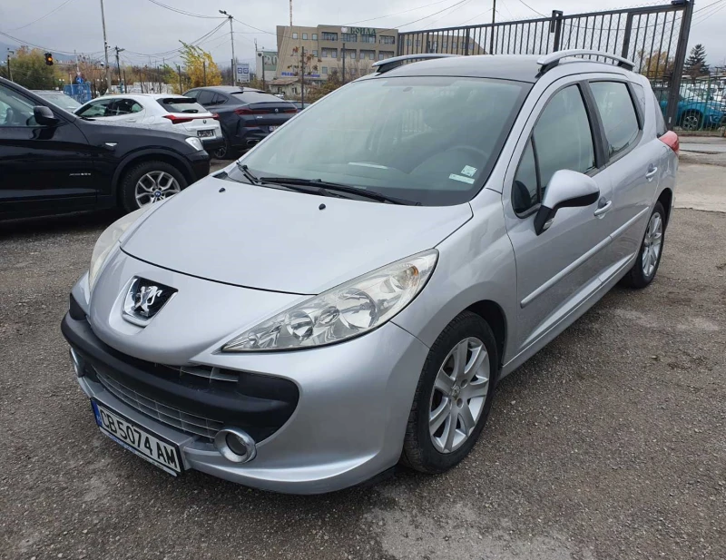 Peugeot 207 1.6i/120kc/Aвтоматик/Панорама/Вс.платено, снимка 1 - Автомобили и джипове - 47979389