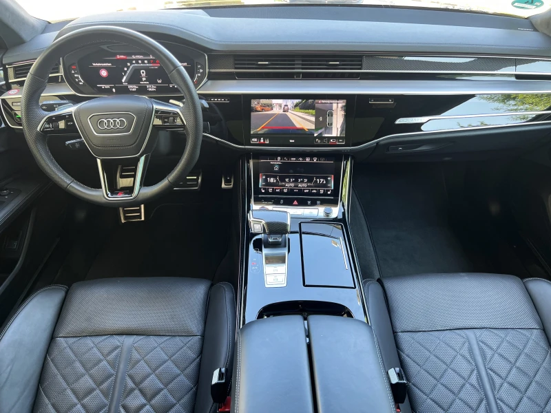 Audi S8 4.0 TFSI/CARBON/B&O/MATRIX/360/HEAD UP/BLACK OPTIC, снимка 14 - Автомобили и джипове - 51062348