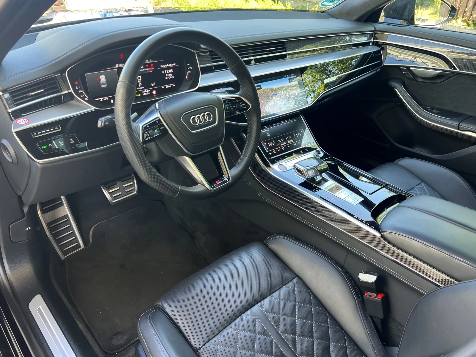 Audi S8 4.0 TFSI/CARBON/B&O/MATRIX/360/HEAD UP/BLACK OPTIC - изображение 10