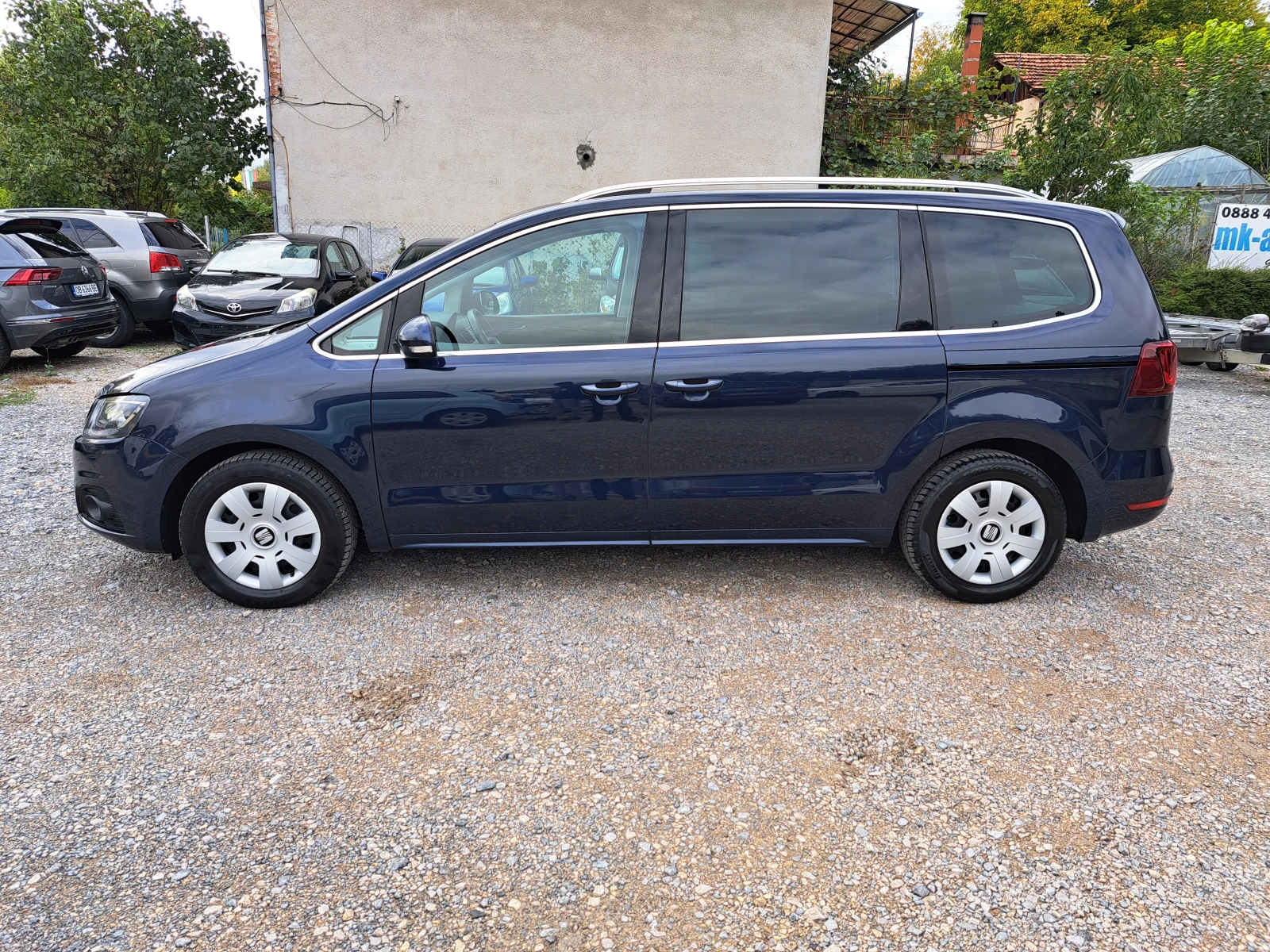 Seat Alhambra 2.0TDI* КОЖА* NAVI* КСЕНОН* ПАНОРАМА* ПАРКТР. - изображение 3