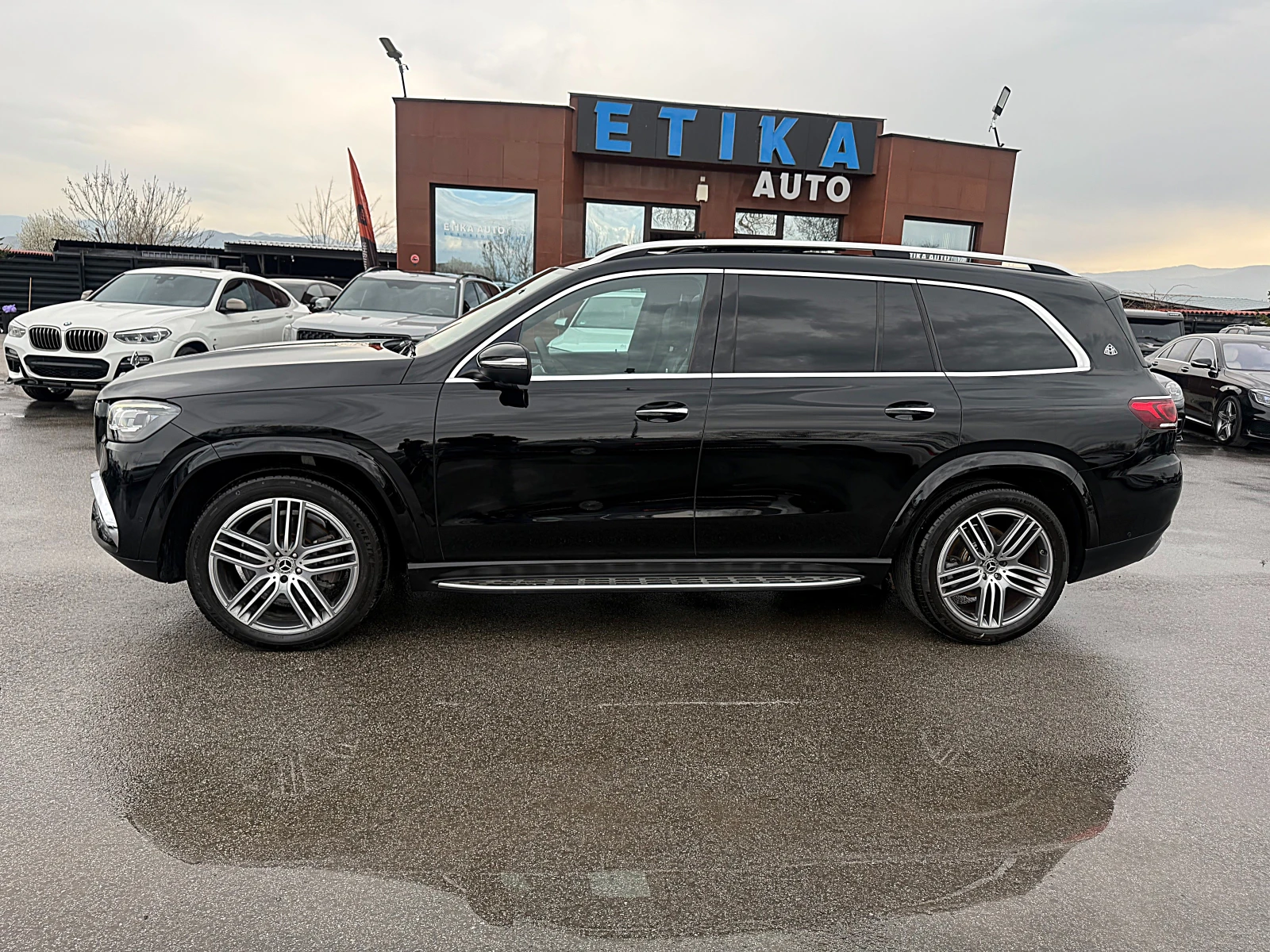 Mercedes-Benz GLS 450 MAYBACH-DISTRONIK-PANORAMA-MONITORI-4x4-ПОДГРЯВАНЕ, снимка 4 - Автомобили и джипове - 52555729