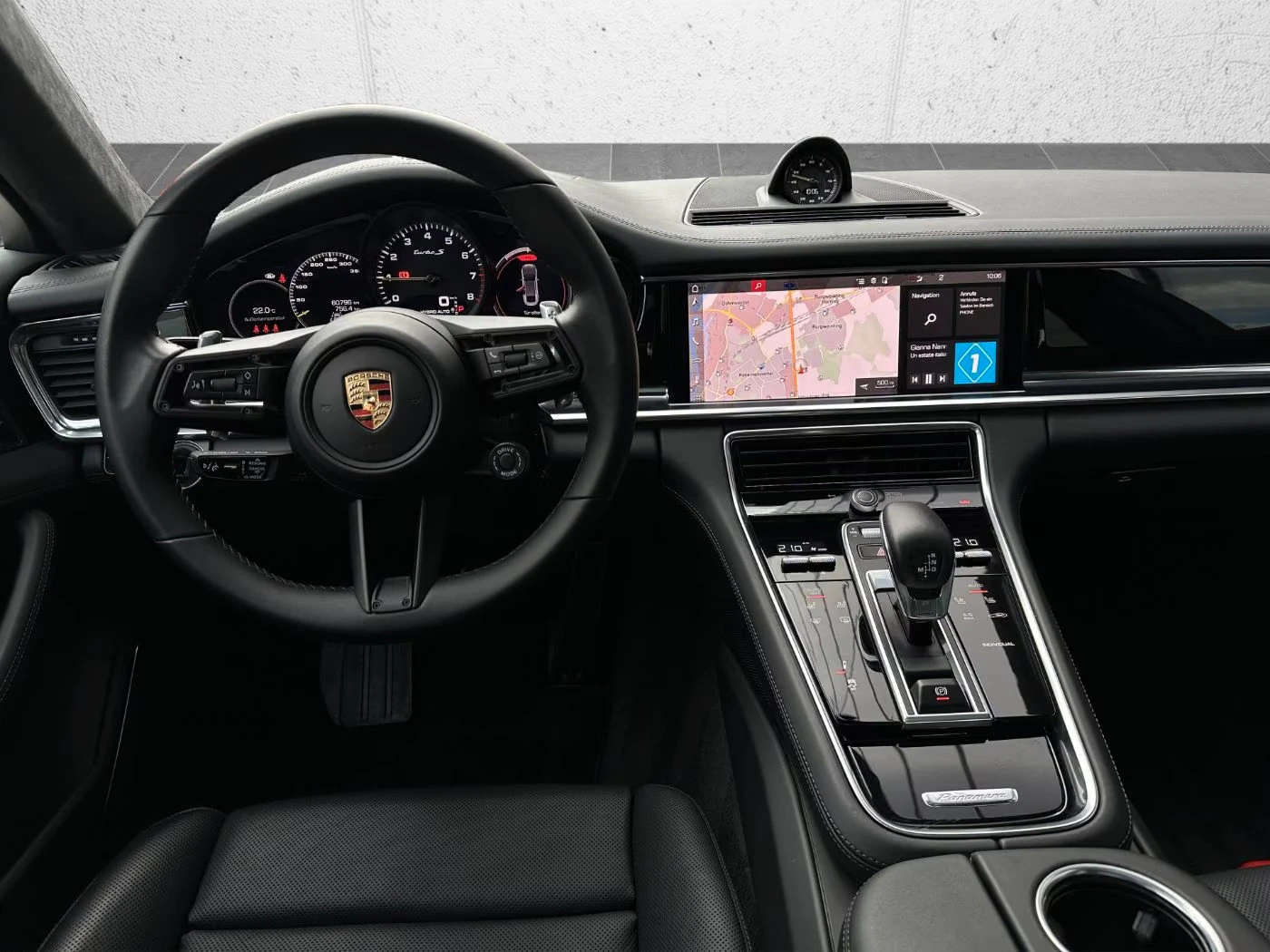 Porsche Panamera TURBO S/E-HYBRID/700HP/360/PANO/BURMASTER/850z, снимка 6 - Автомобили и джипове - 55833147