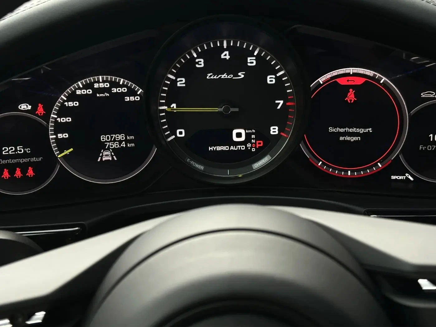 Porsche Panamera TURBO S/E-HYBRID/700HP/360/PANO/BURMASTER/850z, снимка 9 - Автомобили и джипове - 55833147
