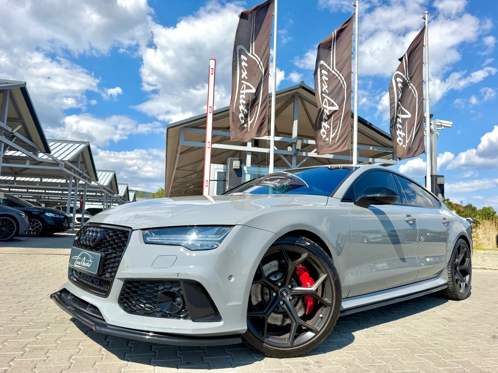 Audi Rs7 PERFORMANCE#605K.C#MATRIX#SOFTCLOS#CARBON#ALCANTAR