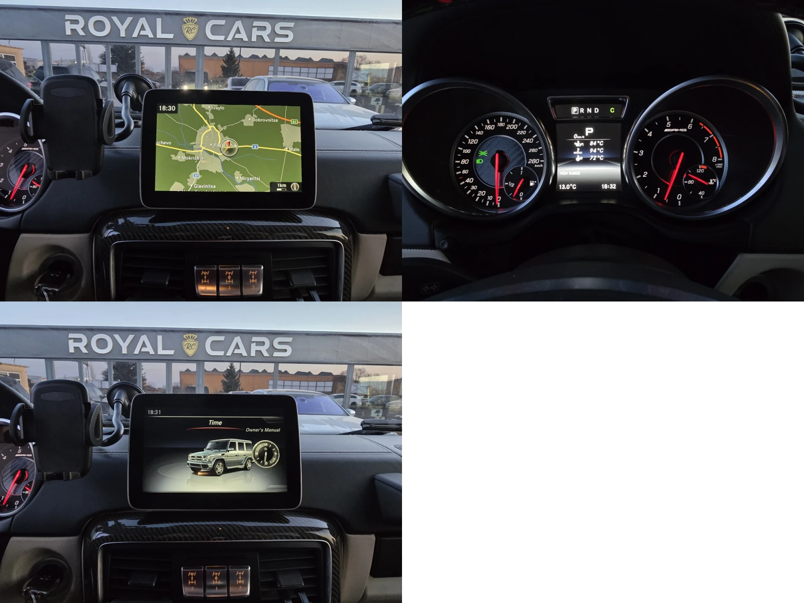 Mercedes-Benz G 63 AMG BRABUS 700* Designo* Obduhvane* Pogdrev, снимка 17 - Автомобили и джипове - 53877415