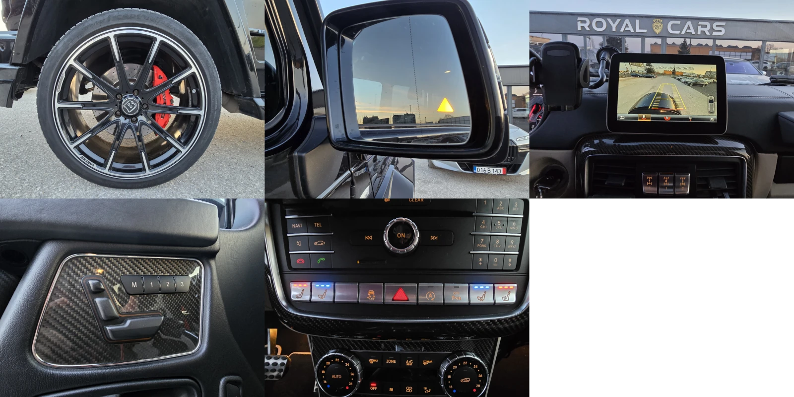 Mercedes-Benz G 63 AMG BRABUS 700* Designo* Obduhvane* Pogdrev, снимка 16 - Автомобили и джипове - 53877415