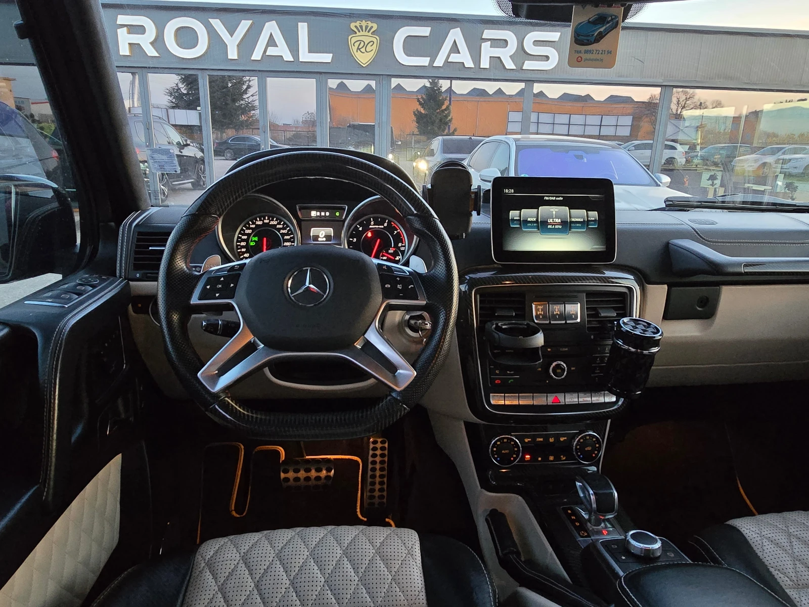 Mercedes-Benz G 63 AMG BRABUS 700* Designo* Obduhvane* Pogdrev, снимка 15 - Автомобили и джипове - 53877415