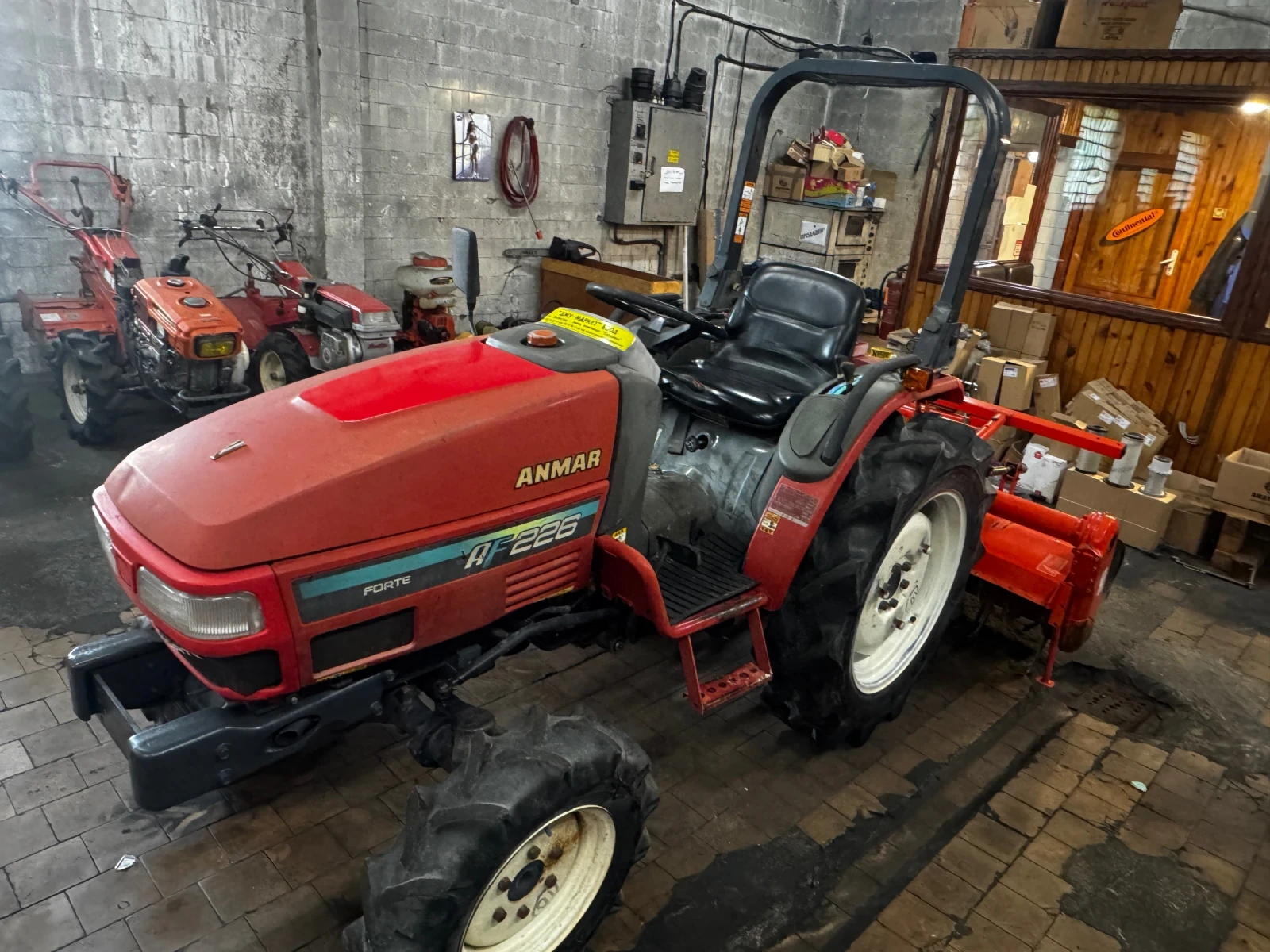 Трактор Yanmar AF226, снимка 4 - Селскостопанска техника - 56218606
