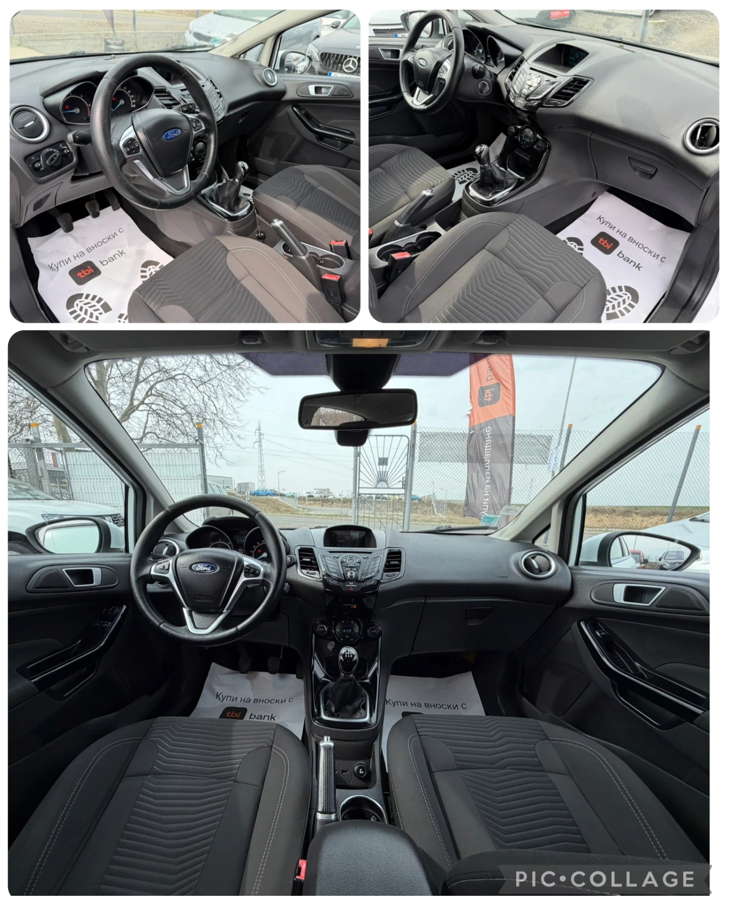 Ford Fiesta 1.6tdci 95кс. Titanium Климатроник!, снимка 10 - Автомобили и джипове - 53928507