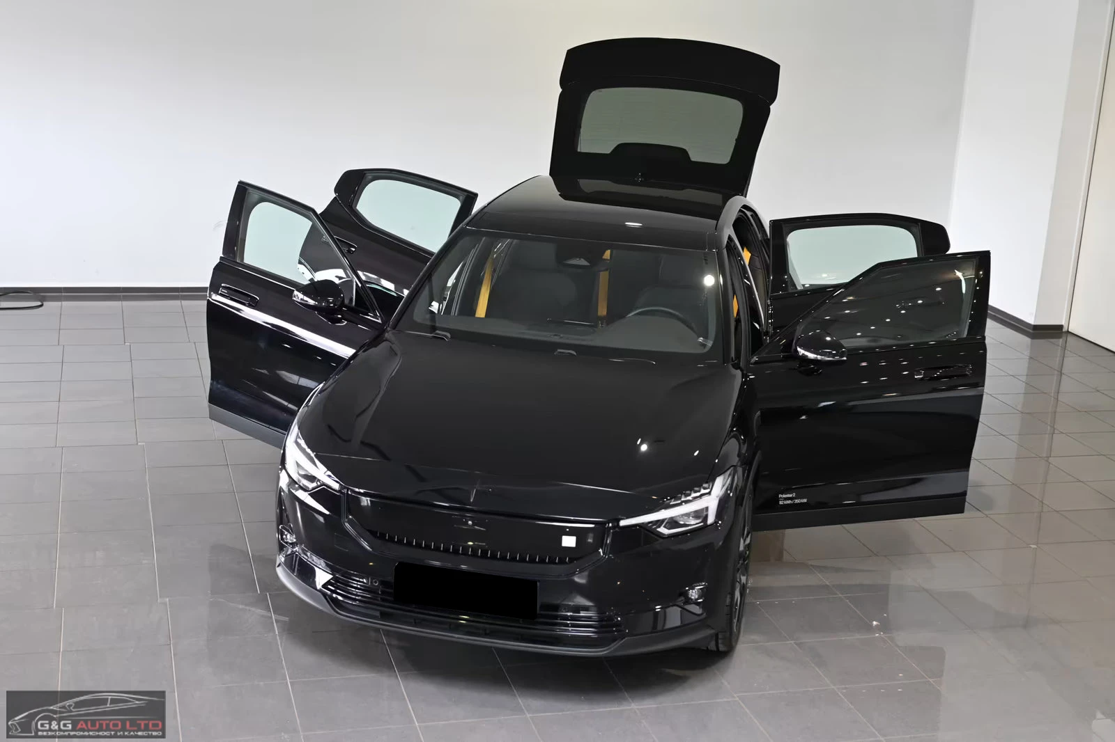 Polestar 2 LONG-RANGE/476HP/DUAL/PLUS/PANO/360/H&K/HPUMP/163q, снимка 3 - Автомобили и джипове - 54204586