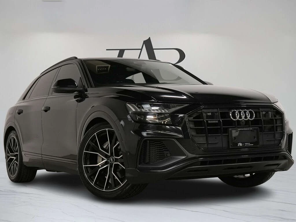 Audi Q8 3.0T* MATRIX* S* LINE* ОБДУХВАНЕ* LANE* ASSIST* ПА, снимка 3 - Автомобили и джипове - 55220137