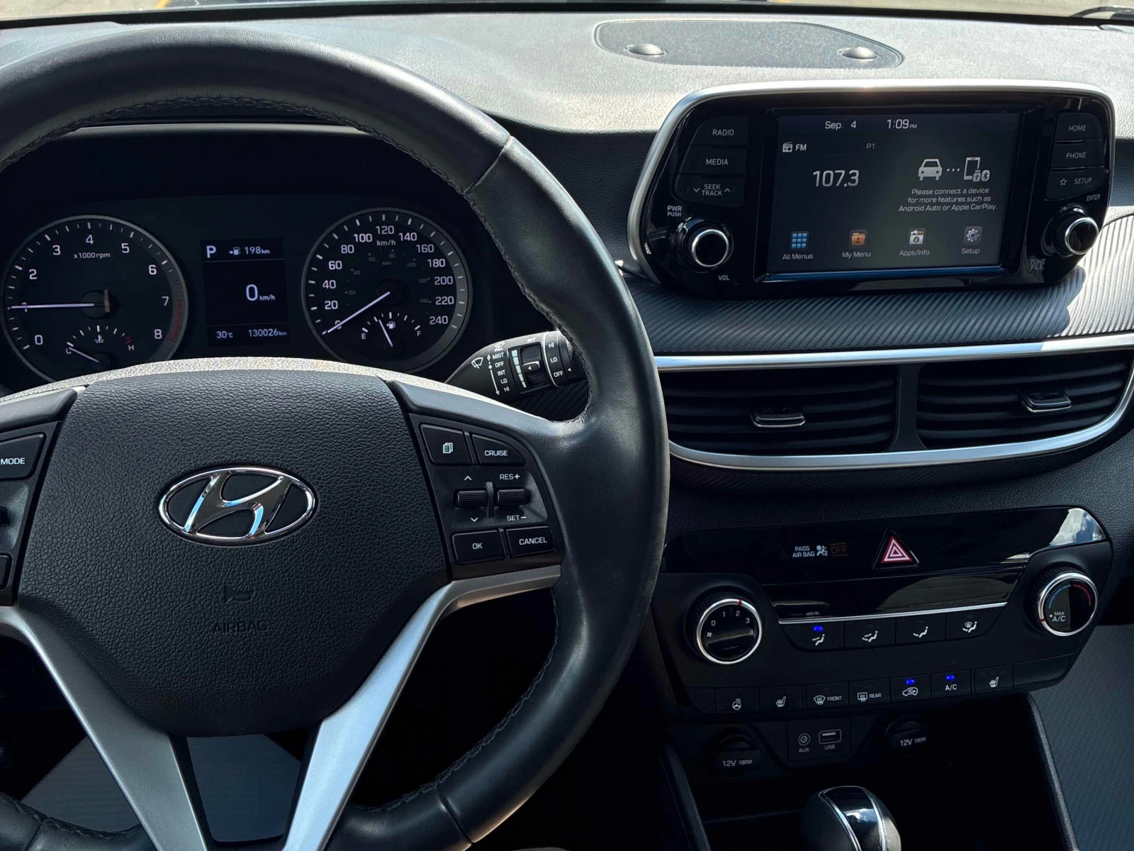 Hyundai Tucson * Preferred * CARFAX * ЦЕНА ДО БГ, снимка 9 - Автомобили и джипове - 55972334