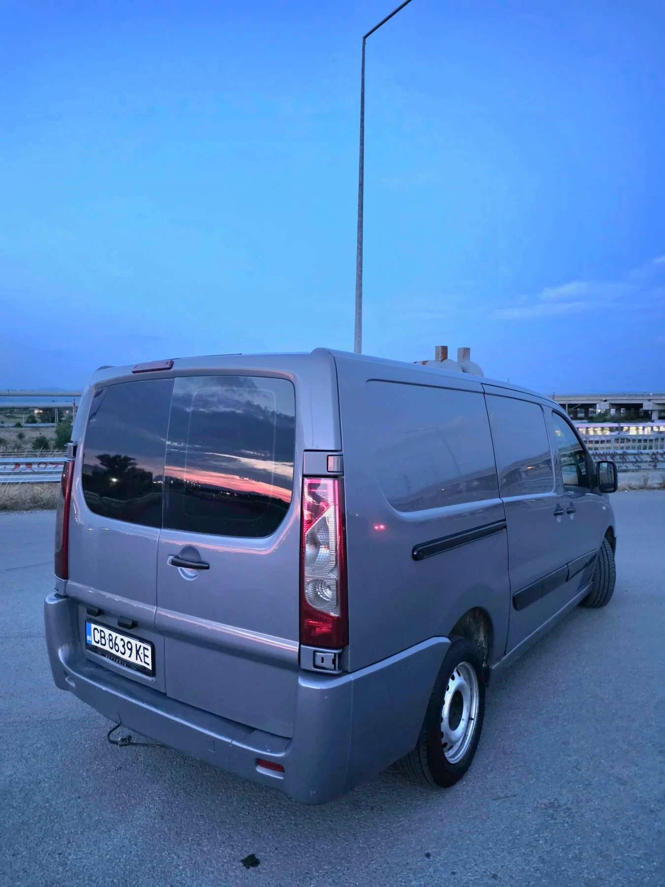 Citroen Jumpy 2.0Hdi 6 скорости/климатик , снимка 6 - Бусове и автобуси - 55719337