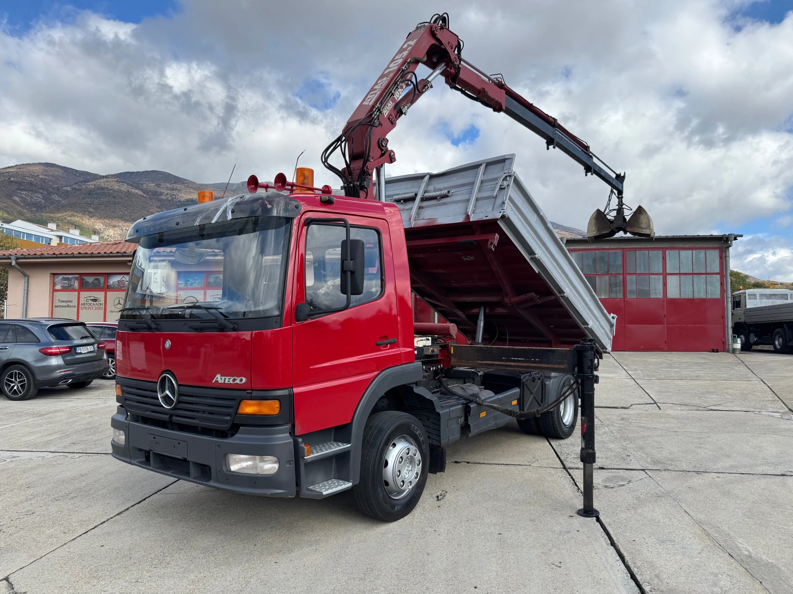 Mercedes-Benz Atego 1228 , Атлас 105 -10м 