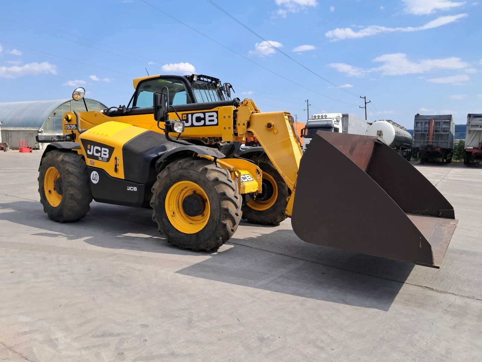 Телескопични товарачи JCB 535-95 - изображение 4