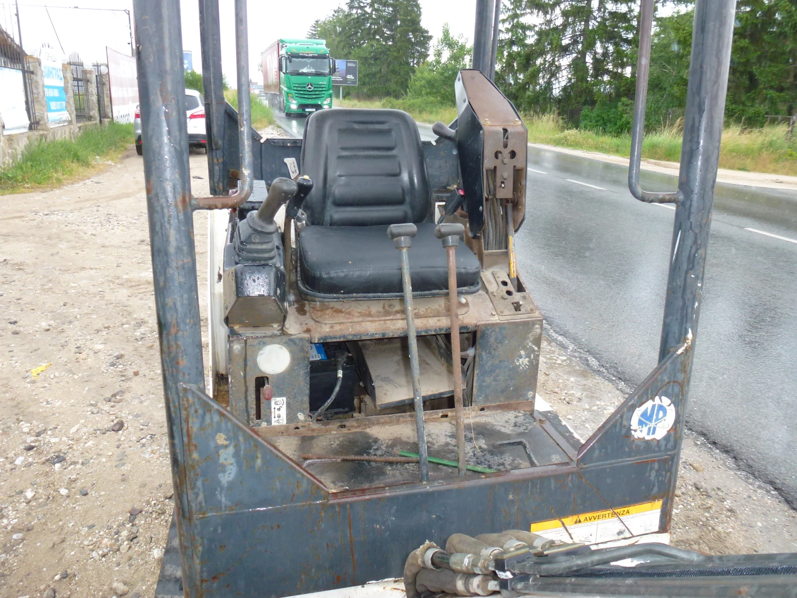 Багер Bobcat 322, снимка 5 - Индустриална техника - 54932505