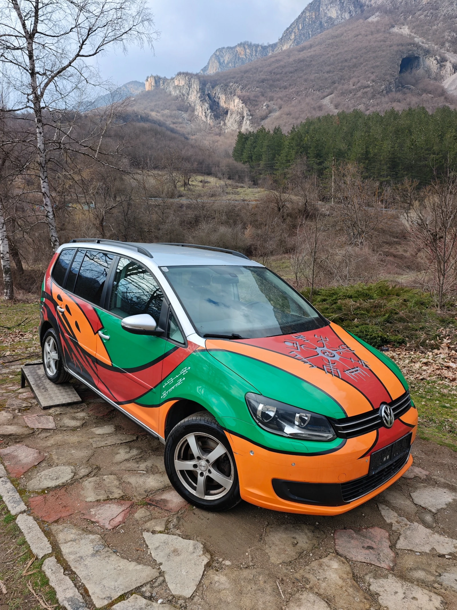 VW Touran 1.4I CNG-МЕТАН