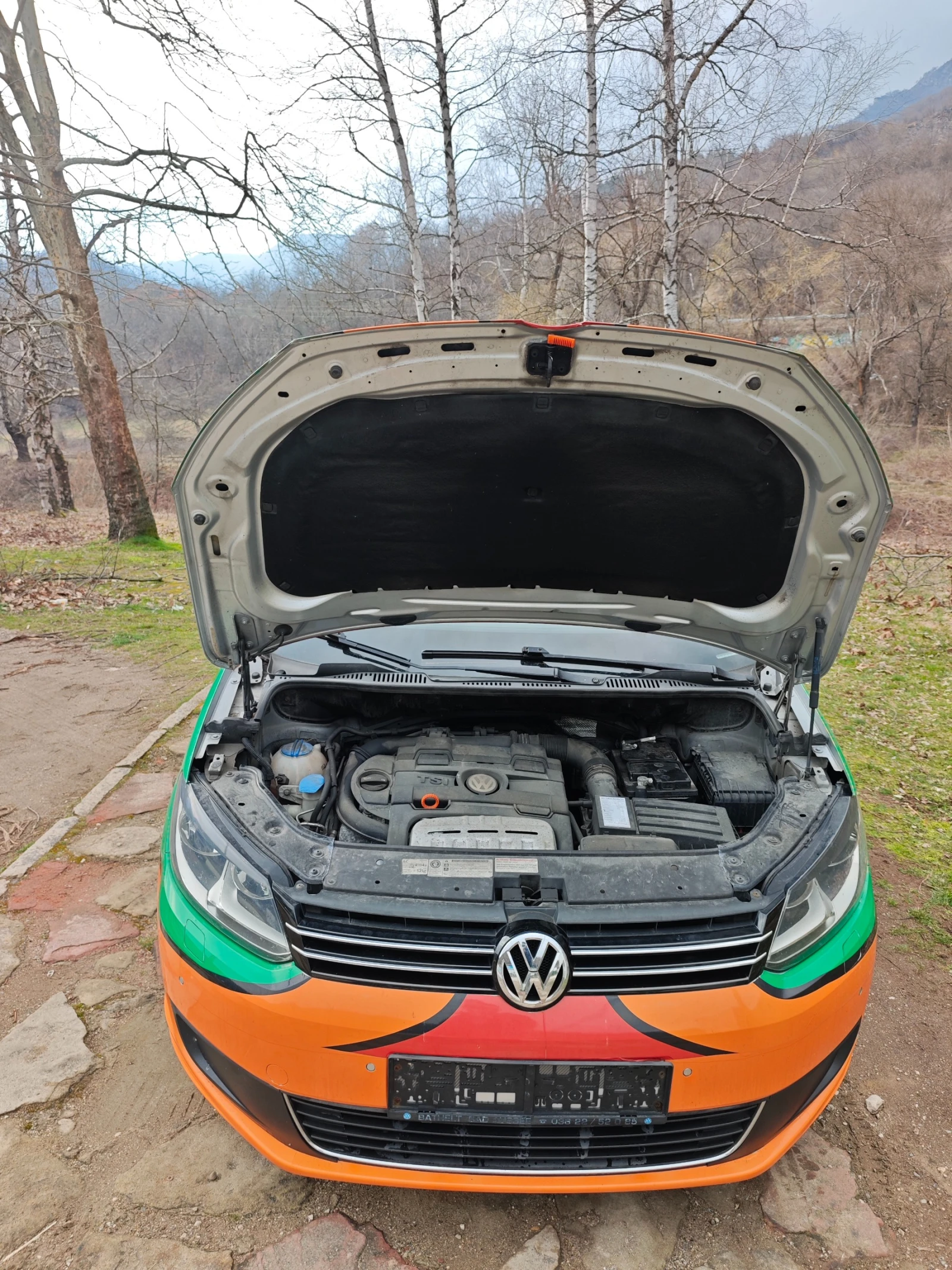 VW Touran 1.4I CNG-МЕТАН, снимка 12 - Автомобили и джипове - 54069771